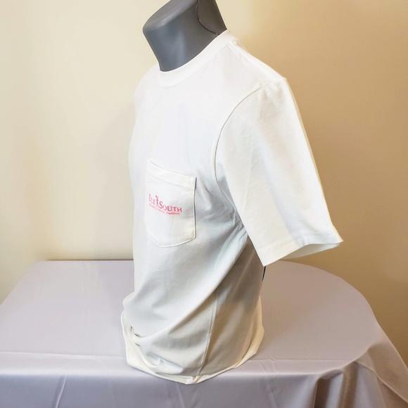 Due South Pink Blue Pocket T - Picture 5 of 8